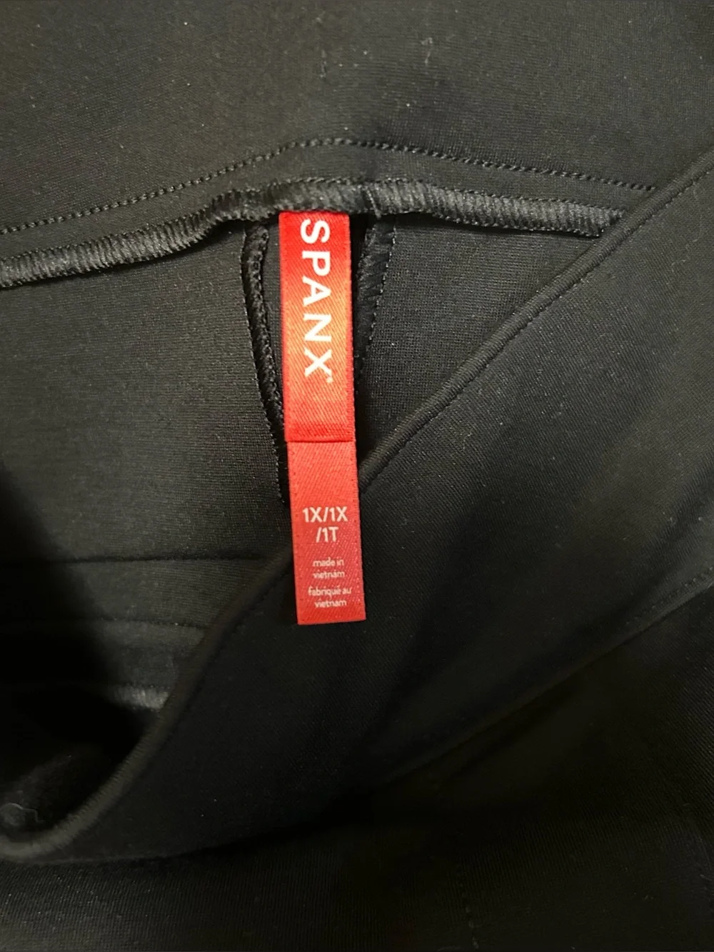 SPANX 1X SPANXsmooth Perfect Fit Ponte Kick Flare Pant 20386R pull on support
